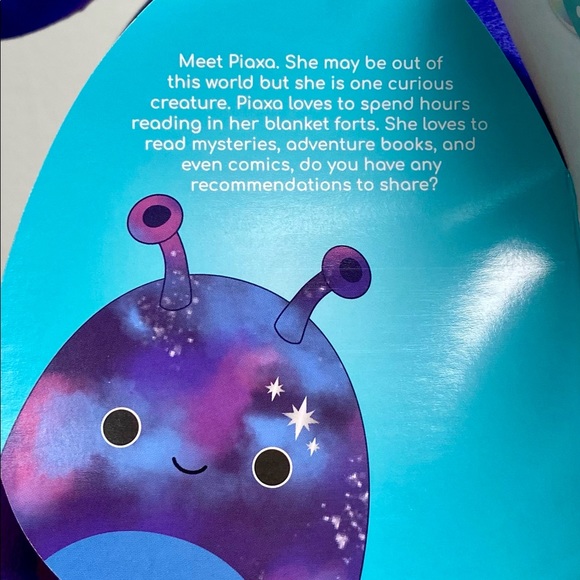 Squishmallow Piaxa the Galaxy Alien 16" Walgreens Exclusive Plush NWT Kellytoy - Picture 9 of 11